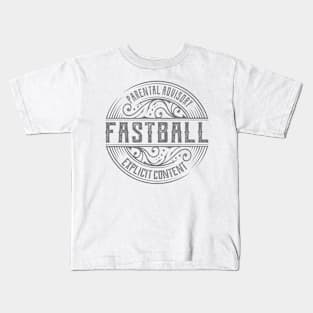 Fastball Vintage Ornament Kids T-Shirt